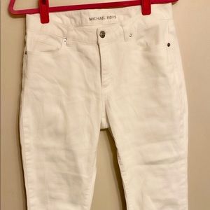 Michael Kors White Capri Pants